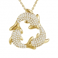 SS Dolphin  Pendant