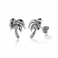 SS Palm Tree  Earrings