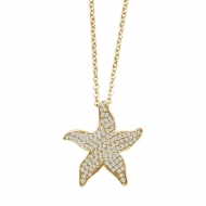 SS Starfish Pendant