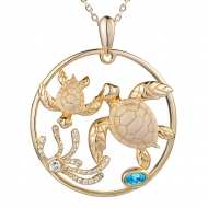 SS Turtle Pendant