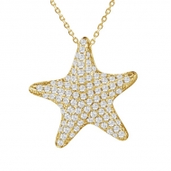 SS Starfish Pendant