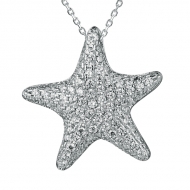 SS Starfish Pendant