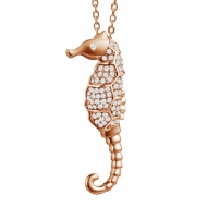 SS Seahorse Pendant