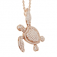 SS Turtle Pendant