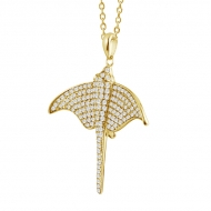 SS Stingray Pendant