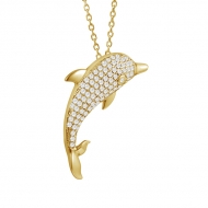 SS Dolphin Pendant