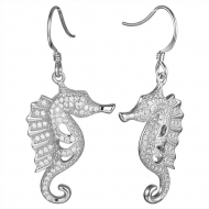 SS Seahorse Earrings