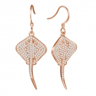 SS Stingray Earrings