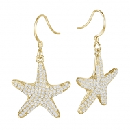 SS Starfish Earrings