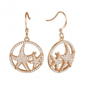 SS Starfish Earrings