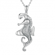 SS Sea Horse  Pendant