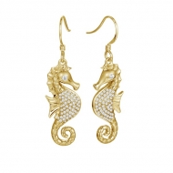 SS Sea Horse  Earrings