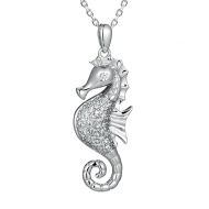 SS Sea Horse  Pendant