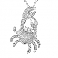 SS Crab Pendant