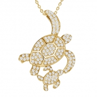 SS Turtle  Pendant