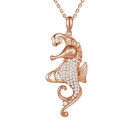 SS Sea Horse  Pendant