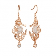 SS Seahorse Earrings