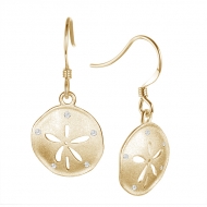 SS Sand Dollar  Earrings