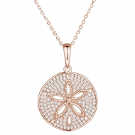 SS Sand Dollar  Pendant