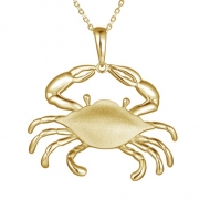 SS Crab Pendant