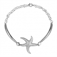 SS 925 Starfish Bracelet