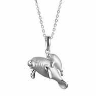 SS 925 Manatee Pendant