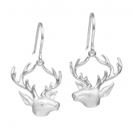 SS 925 Deer Earrings