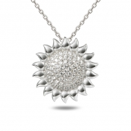 SS 925 Sunflower Pendant