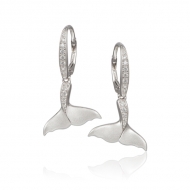 SS 925 Whale Tail Earrings