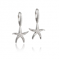 SS 925 Starfish Earrings