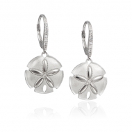 SS 925 Sand Dollar Earrings