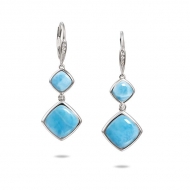 SS 925 Larimar Earrings