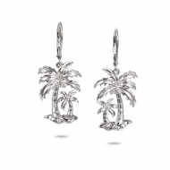 SS 925 Palm Tree Earrings