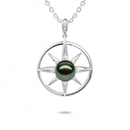 SS 925 Tahitian Pearl Pendant