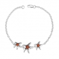3 Starfish Bracelet - ss.Koa