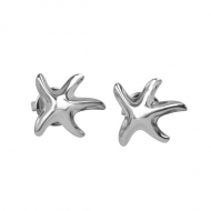 14K Starfish Earrings