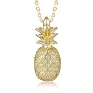 14KY Pineapple Pendant
