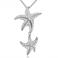 14K Starfish Pendant